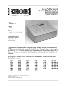 Electro-Mech Scoreboard Company