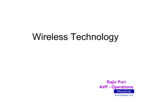 Wireless Technology - Houston Technologies