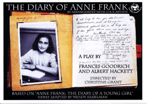 The Diary of Anne Frank Program