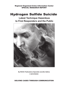 Hydrogen Sulfide Suicide