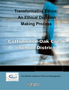 Governing Board Ethics Training