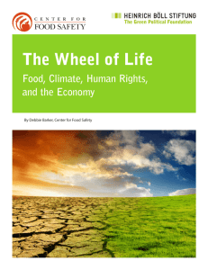 The Wheel of Life - Center for Food Safety