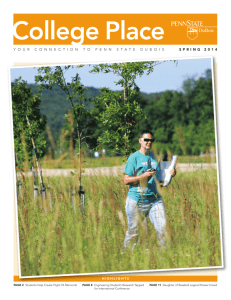 College Place - Spring 2014