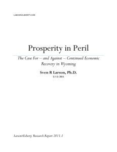 Prosperity in Peril - The Liberty Bullhorn