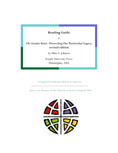 Reading Guide - Evangelical Lutheran Church in America