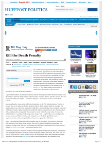Kill the Death Penalty