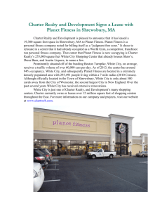 Charter Realty and Development Signs a Lease with Planet Fitness