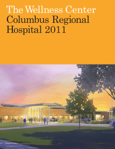 The Wellness Center Columbus Regional Hospital 2011