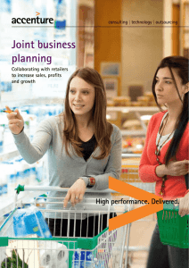 Joint business planning