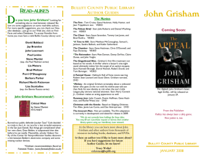 John Grisham - Bullitt County Public Library