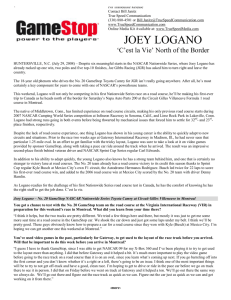 Logano Montreal Advance - True Speed Communication