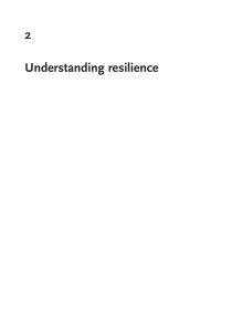 Growing Up Resilient: Ways to build resilience in children and youth