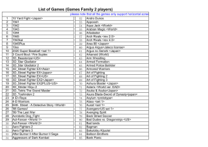Game list of games family 1072