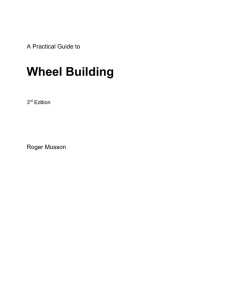 A Practical Guide to Wheel Building