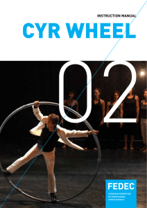 Instruction Manual for Cyr Wheel