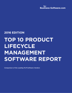 top 10 product lifecycle management software report