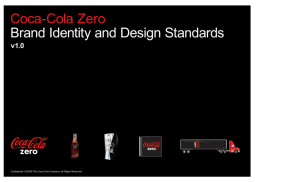 Coca-Cola Zero Brand Identity and Design Standards