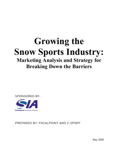 Growing the Snow Sports Industry