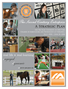 Strategic Plan - SUNY Cobleskill