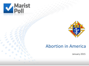Abortion in America January 2015