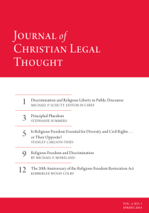 Journal of Christian Legal Thought