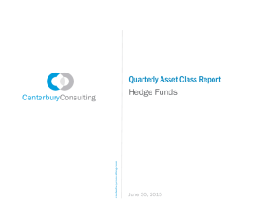 2Q15 Hedge Fund Review - Canterbury Consulting