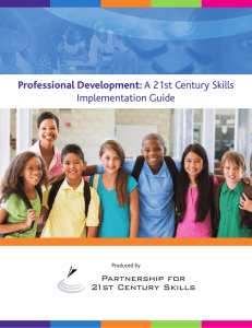 Professional Development:A 21st Century Skills