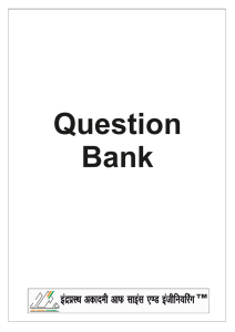 CRE Question Bank 2 - Acme College of Engineering