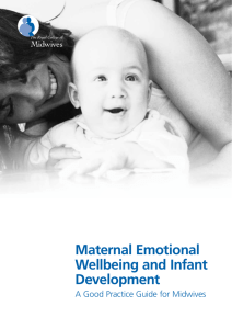 Maternal Emotional Wellbeing and Infant Development