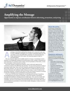 Amplifying the Message