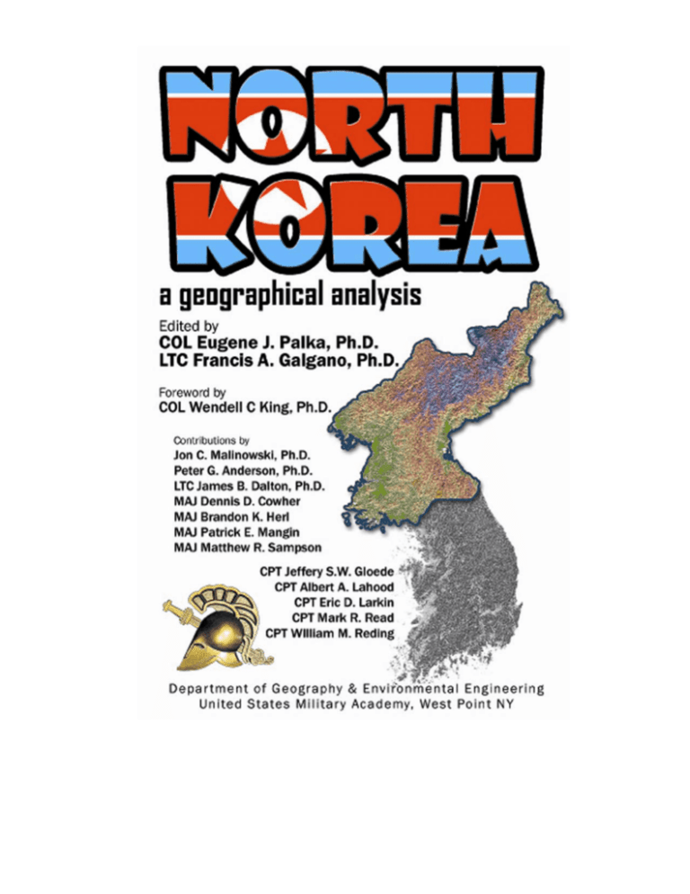 North Korea: A Geographic Analysis