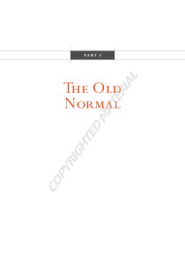 The Old Normal - StockCharts.com
