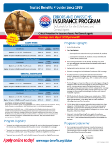 insurance program