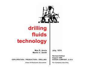 Drilling Fluids Technology