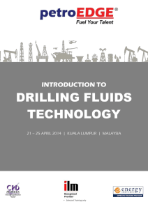 Introduction to Drilling Fluids Technology