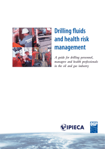 Drilling fluids and health risk management