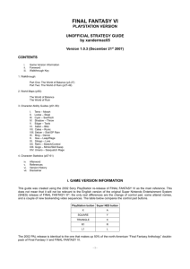 FF6 Guide - Final Fantasy Compendium