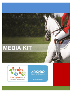 media kit - Town of Caledon
