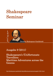 Shakespeare Seminar - Shakespeare