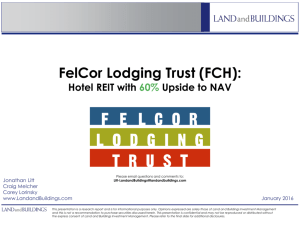 FelCor Lodging Trust (FCH)