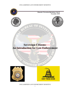 Sovereign Citizens - Mississippi Association of Chiefs of Police