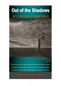Out of the Shadows: The Mezzotints of Graeme Peebles