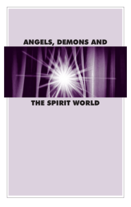 angels, demons and the spirit world