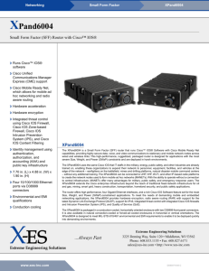 XPand6004 - Extreme Engineering Solutions, Inc
