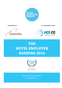 Hotel Employer Ranking 2014