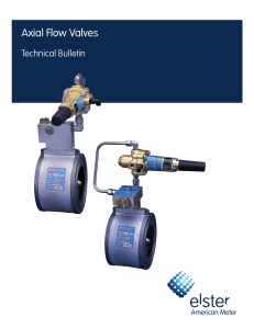 Axial Flow Valves - Barchard Engineering Ltd.
