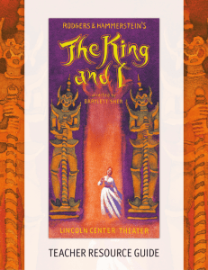 The King and I - Lincoln Center Theater