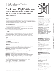 Frank Lloyd Wright's Windows