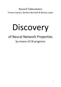 of Neural Network Properties