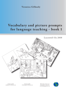 6 | Vocabulary and picture prompts for language teaching